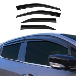 Toyota Camry Wind Deflector - Omac - Acrylic 4 Pcs - Black - '07-'11